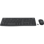 Tastatur mit Maus Logitech MK370 Graphit Italienisch Qwerty US