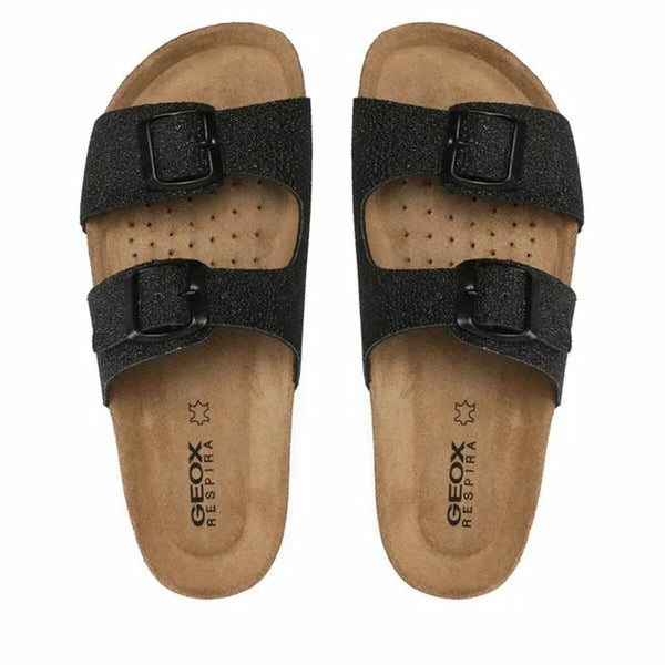 Damensandalen Geox Brionia Schwarz