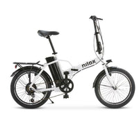Elektrisches Fahrrad Nilox J1 PRO Weiß 250 W 9600 mAh 20"