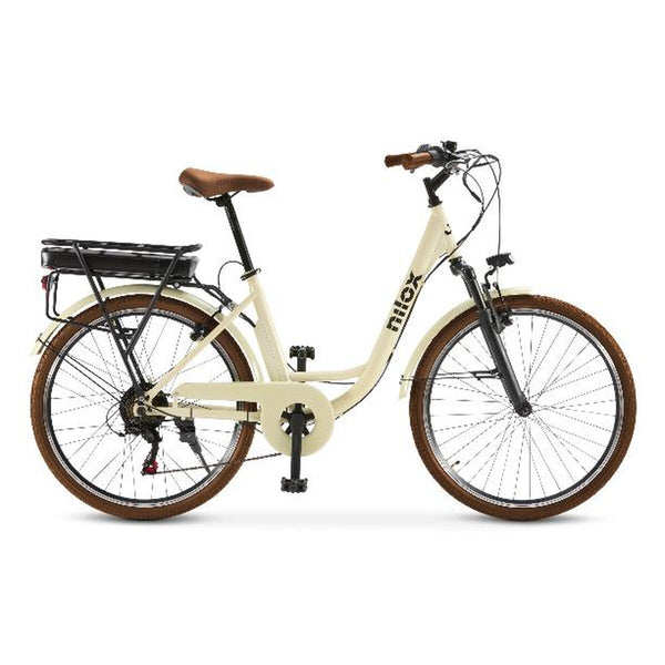 Elektrisches Fahrrad Nilox J5 PRO Weiß 250 W 26"