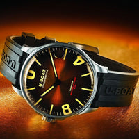 Herrenuhr U-Boat 8703/B Braun Schwarz