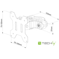 TV Halterung Techly ICALCD100BK 30" 10 kg