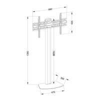 TV Halterung Techly ICA-TR27 55" 40 kg