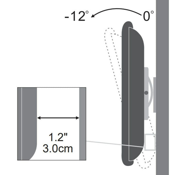 TV Halterung Techly ICA-LCD-900 13" 30" 15 kg