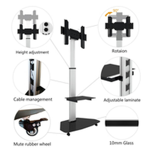 TV Halterung Techly ICA-TR3SL 40 kg 70" 37"