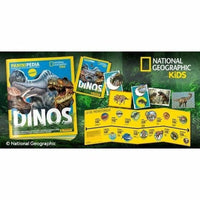 Aufkleber-Album Panini National Geographic - Dinos (FR)