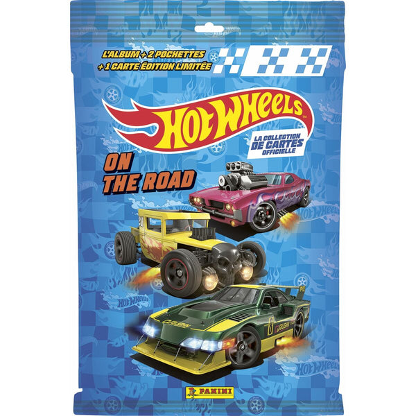 Aufkleber-Pack Panini Hot Wheels TC