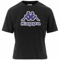 Damen Kurzarm-T-Shirt Kappa Fabra Schwarz