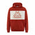 Herren Sweater mit Kapuze Kappa Ferti Swt Rot