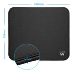 Mousepad Ewent EW3183 Schwarz