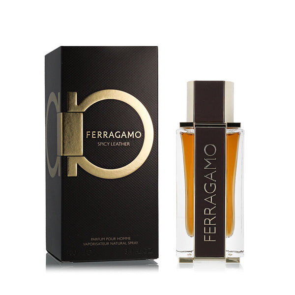 Herrenparfüm Ferragamo Ferragamo Spicy Leather EDP 100 ml