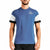 Herren Kurzarm-T-Shirt Kappa Darg Indigo