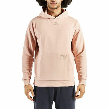 Herren Sweater mit Kapuze Kappa Rosa