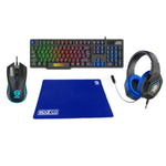 Pack gaming Sparco SPGAMEKITESP Qwerty Spanisch