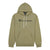 Herren Sweater mit Kapuze Champion Script Logo Print Braun