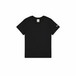 Damen Kurzarm-T-Shirt Champion Champion Crewneck Schwarz