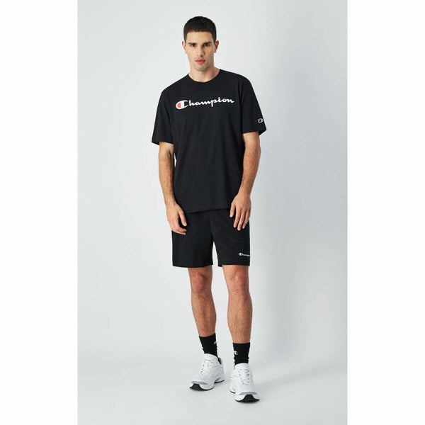 Herren Kurzarm-T-Shirt Champion SS TEE 220256 Schwarz