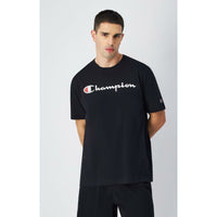 Herren Kurzarm-T-Shirt Champion SS TEE 220256 Schwarz