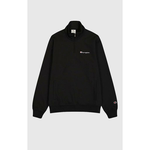 Trainings-Sweatshirt für Erwachsene Champion HALF ZIP SWEATSHIRT 220263 NBK Schwarz