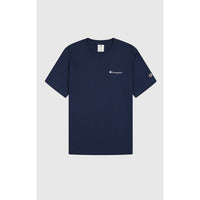 Herren Kurzarm-T-Shirt Champion CHAMPION SS TEE 220264 NNY Marineblau