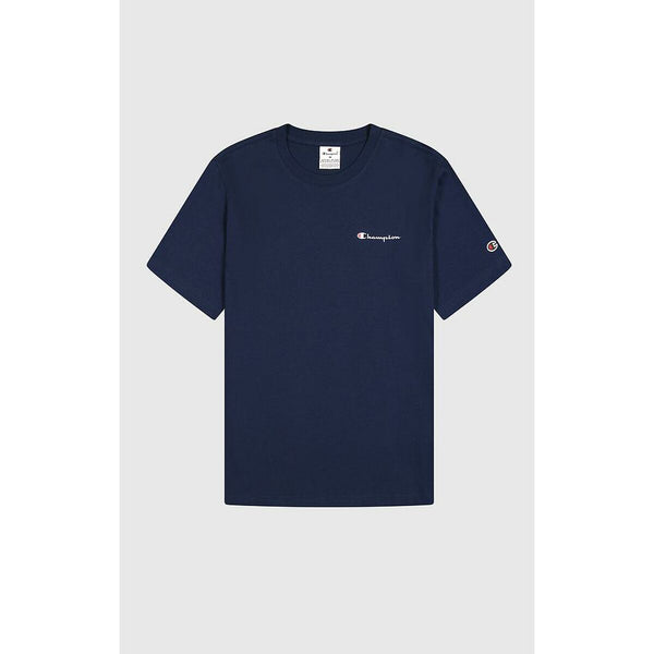 Herren Kurzarm-T-Shirt Champion CHAMPION SS TEE 220264 NNY Marineblau