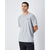 Herren Kurzarm-T-Shirt Champion CHAMPION SS TEE 220264 NOXM Grau