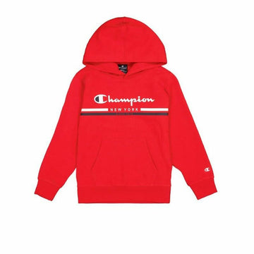 Jungen Sweater mit Kapuze Champion 306837-RS011 Rot