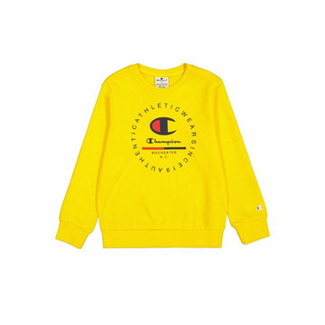 Herren Sweater ohne Kapuze Champion Gelb
