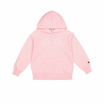 Sweatshirt mit Kapuze für Mädchen Champion Dunkelrosa
