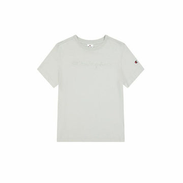 Damen Kurzarm-T-Shirt Champion Champion SS Blau grün