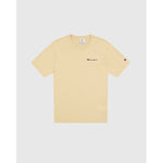 Herren Kurzarm-T-Shirt Champion CHAMPION SS TEE 220264 WKK Beige