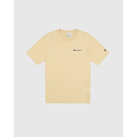 Herren Kurzarm-T-Shirt Champion CHAMPION SS TEE 220264 WKK Beige