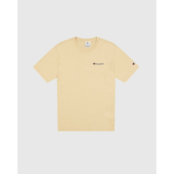 Herren Kurzarm-T-Shirt Champion CHAMPION SS TEE 220264 WKK Beige