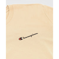 Herren Kurzarm-T-Shirt Champion CHAMPION SS TEE 220264 WKK Beige