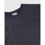 Herren Kurzarm-T-Shirt Champion CHAMPION SS TEE 220273 Marineblau