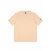 Herren Kurzarm-T-Shirt Champion 220273 NATL Beige