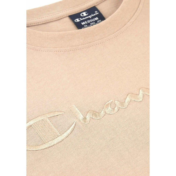 Herren Kurzarm-T-Shirt Champion 220273 NATL Beige