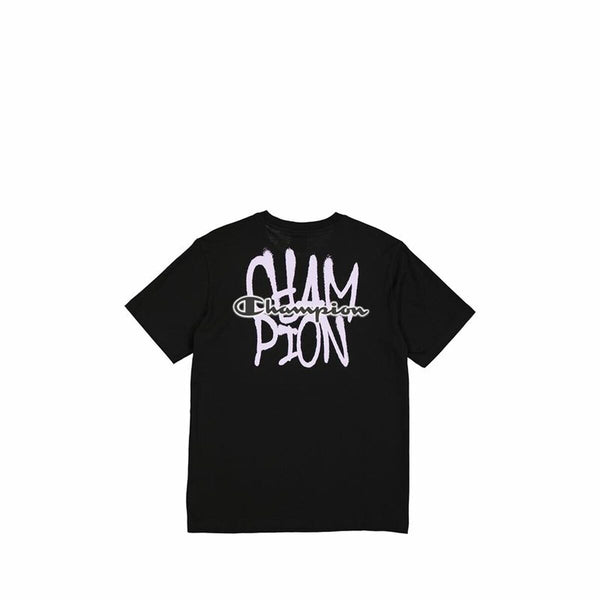 Herren Kurzarm-T-Shirt Champion Champion SS Schwarz