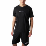 Herren Kurzarm-T-Shirt Champion Champion SS Schwarz