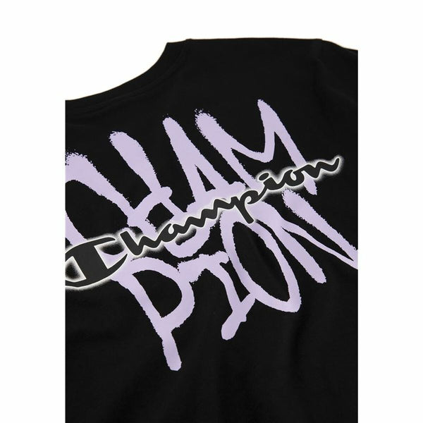 Herren Kurzarm-T-Shirt Champion Champion SS Schwarz