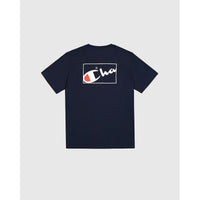 Herren Kurzarm-T-Shirt Champion CHAMPION SS TEE 220775 NNY Marineblau
