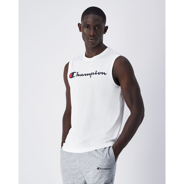 Ärmelloses Herren-T-Shirt Champion CHAMPION TANK 220778 Weiß