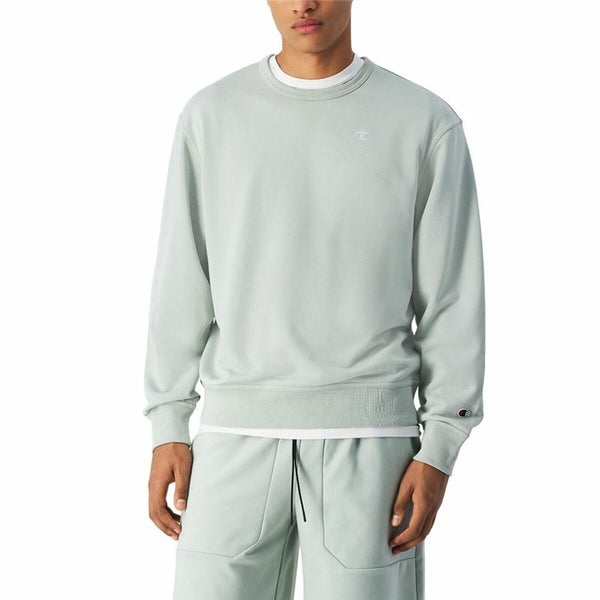 Herren Sweater ohne Kapuze Champion Champion Crewneck Blau