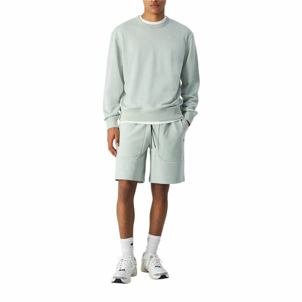 Herren Sweater ohne Kapuze Champion Champion Crewneck Blau