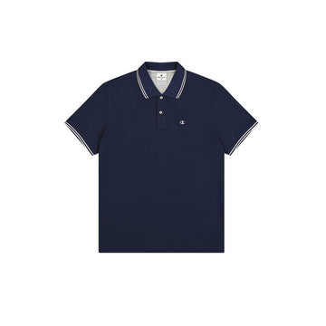 Herren Kurzarm-Poloshirt Champion CHAMPION POLO 220897 NNY Marineblau