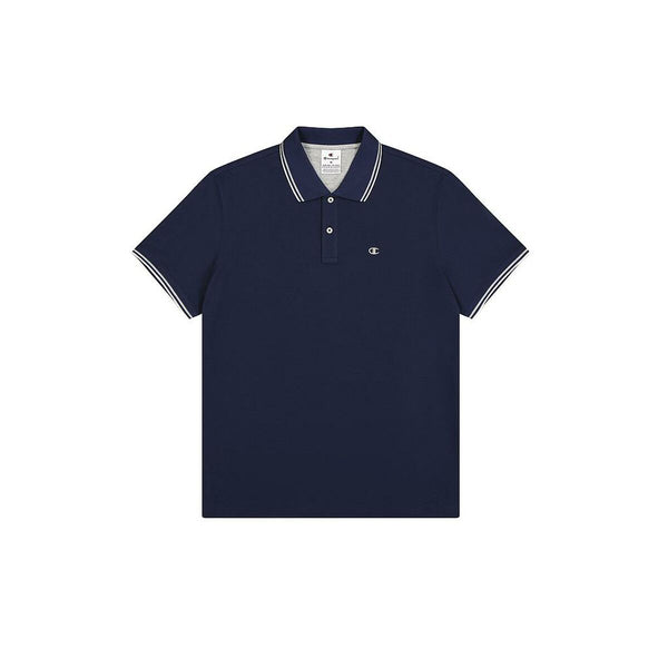 Herren Kurzarm-Poloshirt Champion CHAMPION POLO 220897 NNY Marineblau