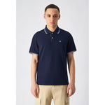 Herren Kurzarm-Poloshirt Champion CHAMPION POLO 220897 NNY Marineblau