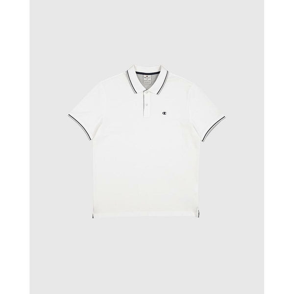 Herren Kurzarm-Poloshirt Champion CHAMPION POLO 220897 Weiß