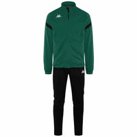 Jogginghose für Erwachsene Kappa Dalcito Schwarz grün Für Kinder Unisex 2 Stücke