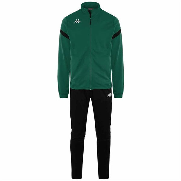 Jogginghose für Erwachsene Kappa Dalcito Schwarz grün Für Kinder Unisex 2 Stücke